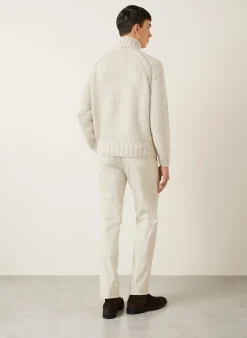 Rollkragenpullover aus Cashmere