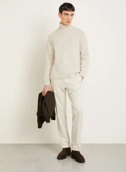 Rollkragenpullover aus Cashmere