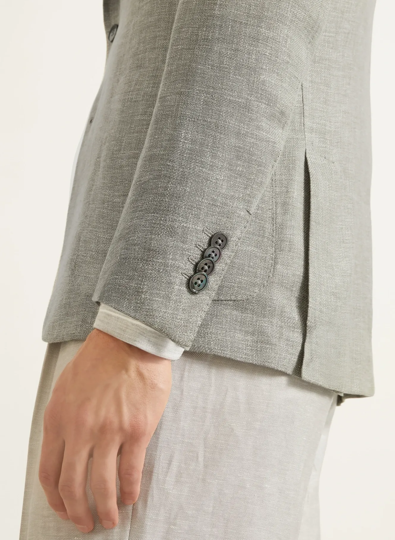 Sakko Extra Slim Fit mit Leinen