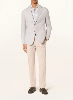 Sakko GIORNO Slim Fit mit Leinen