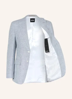 Sakko HUTSON Regular Fit mit Leinen