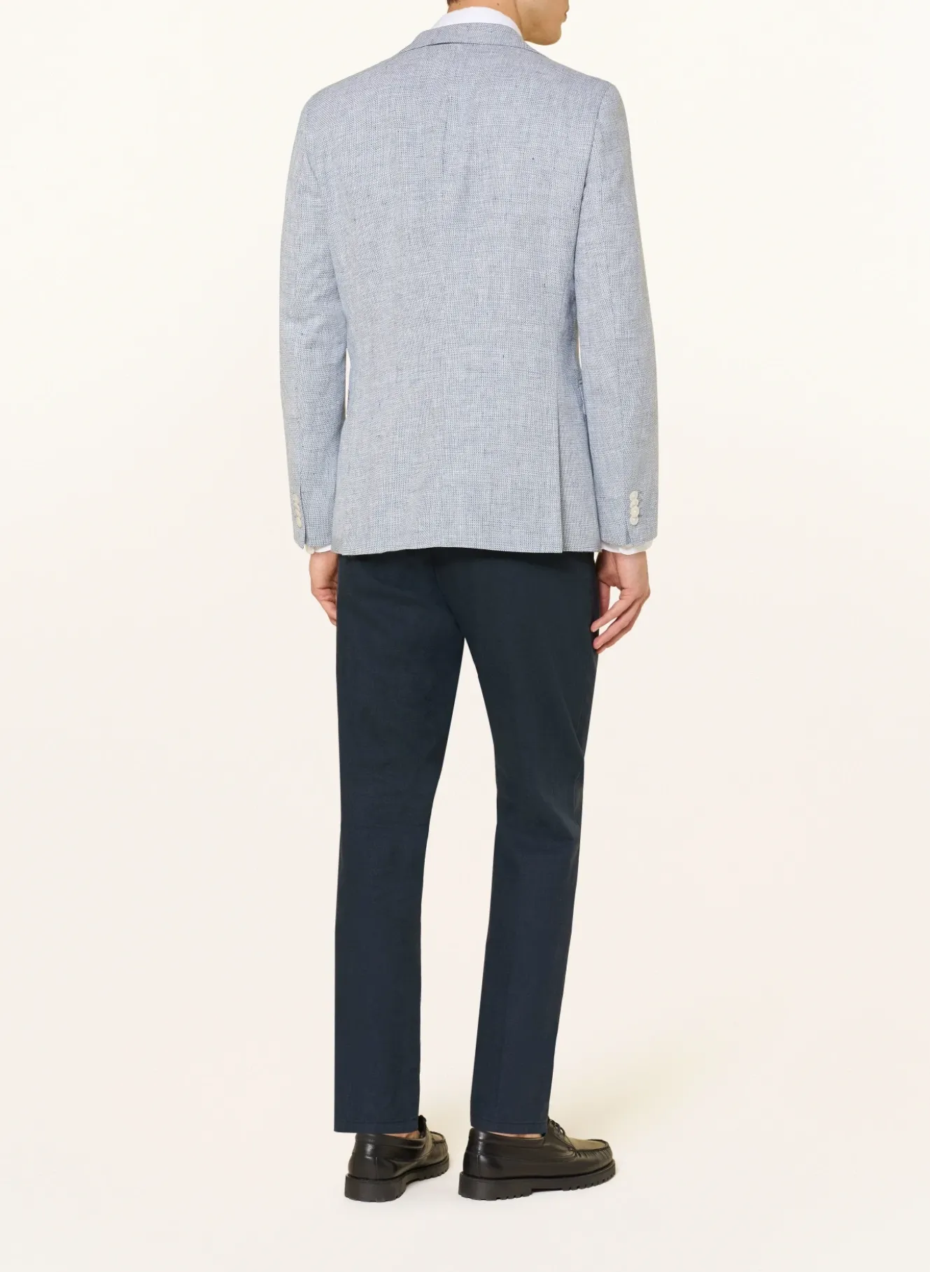 Sakko HUTSON Regular Fit mit Leinen