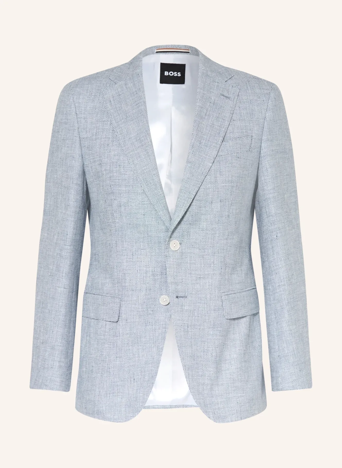 Sakko HUTSON Regular Fit mit Leinen