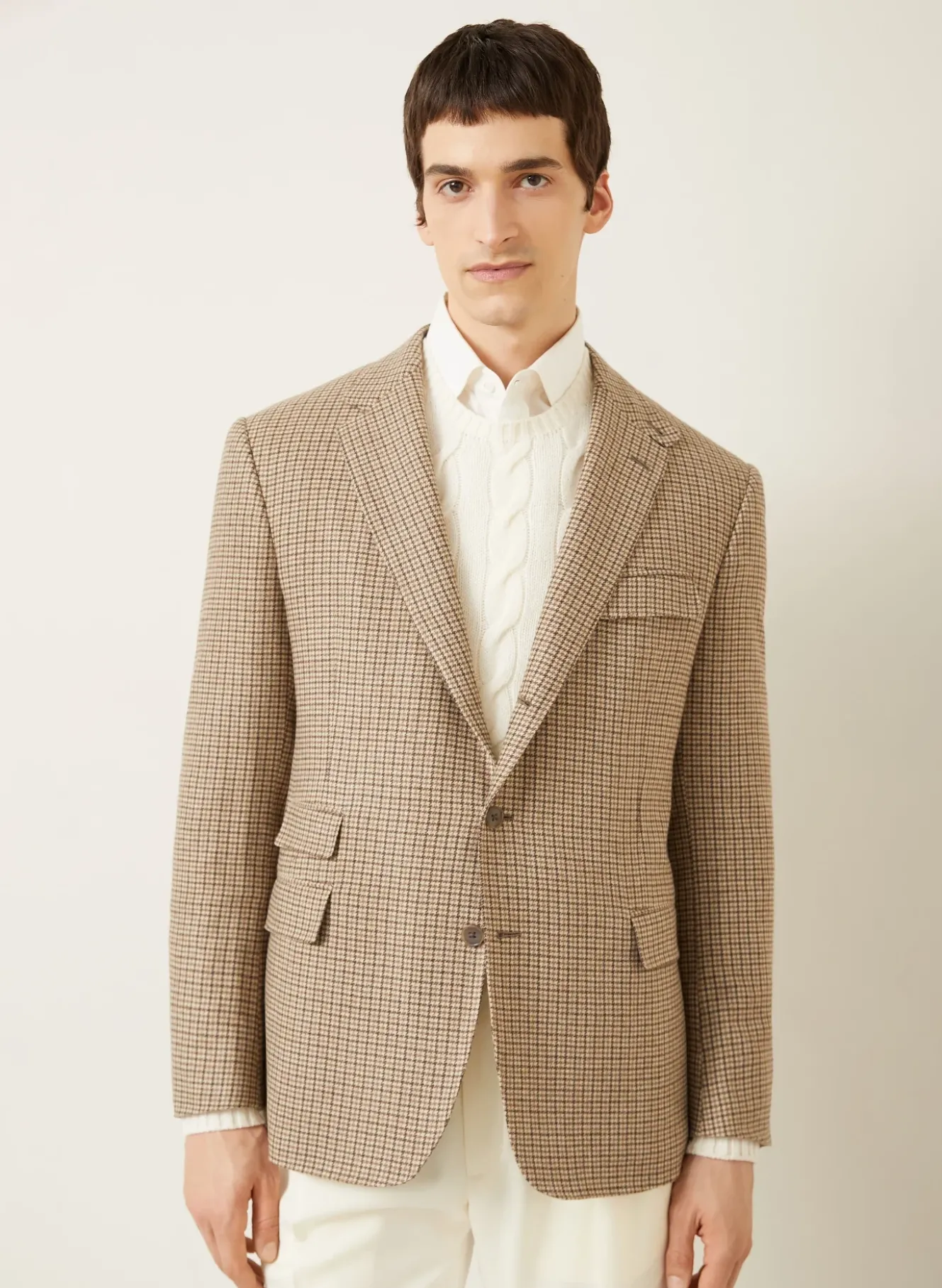Sakko Regular Fit mit Cashmere