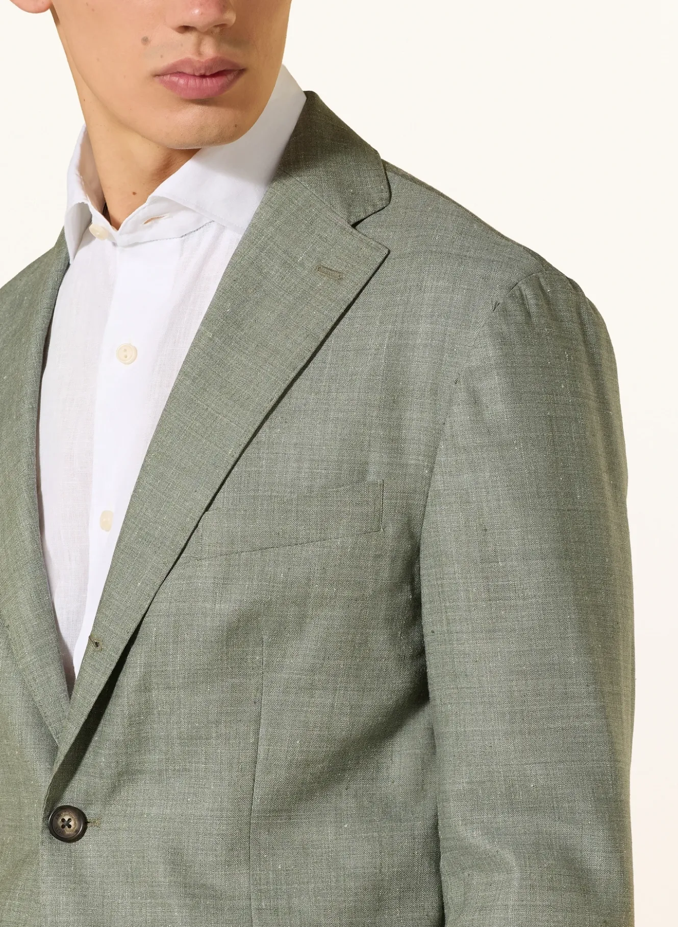 Sakko Regular Fit mit Leinen