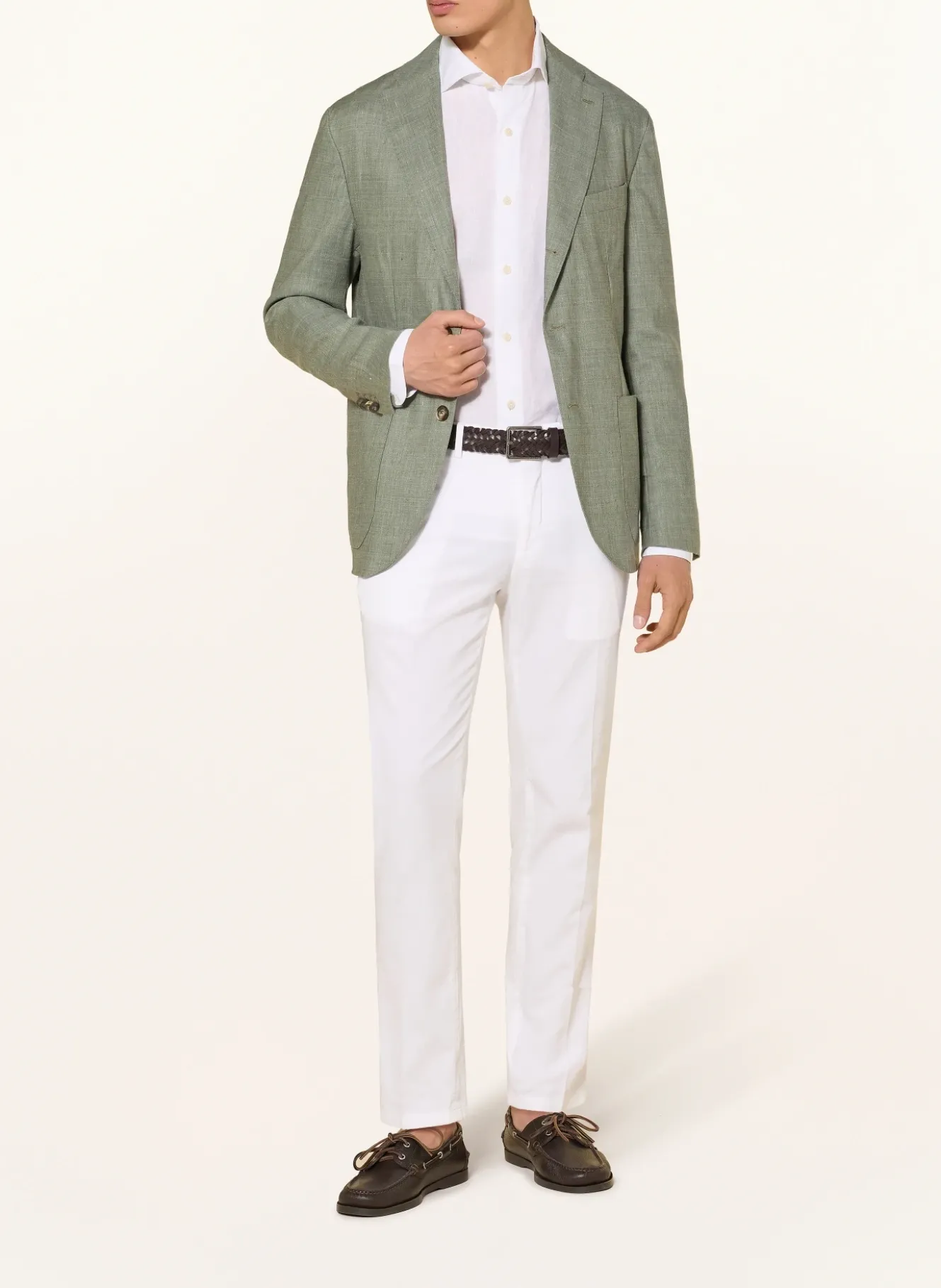Sakko Regular Fit mit Leinen