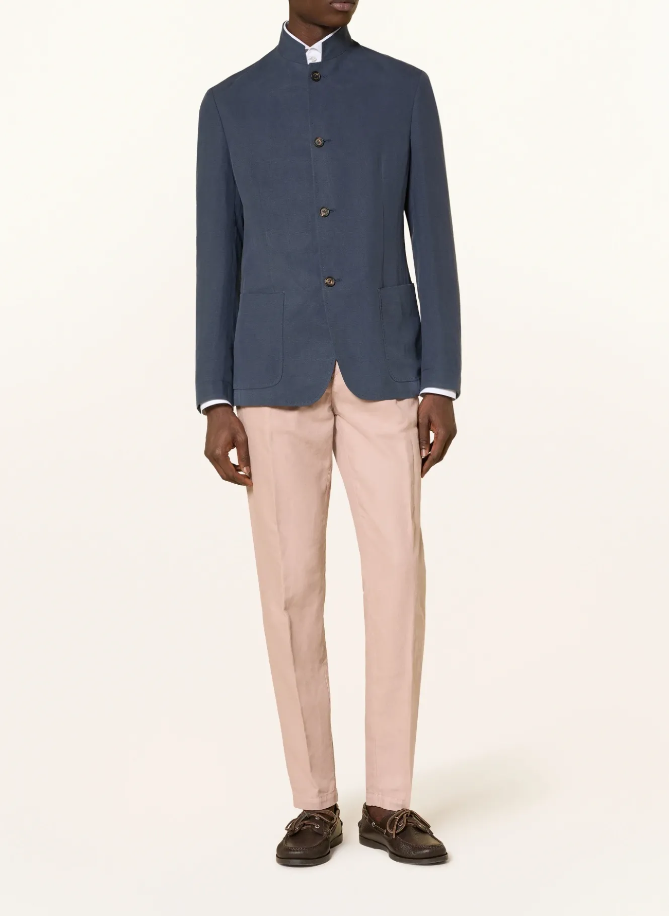 Sakko Slim Fit mit Leinen