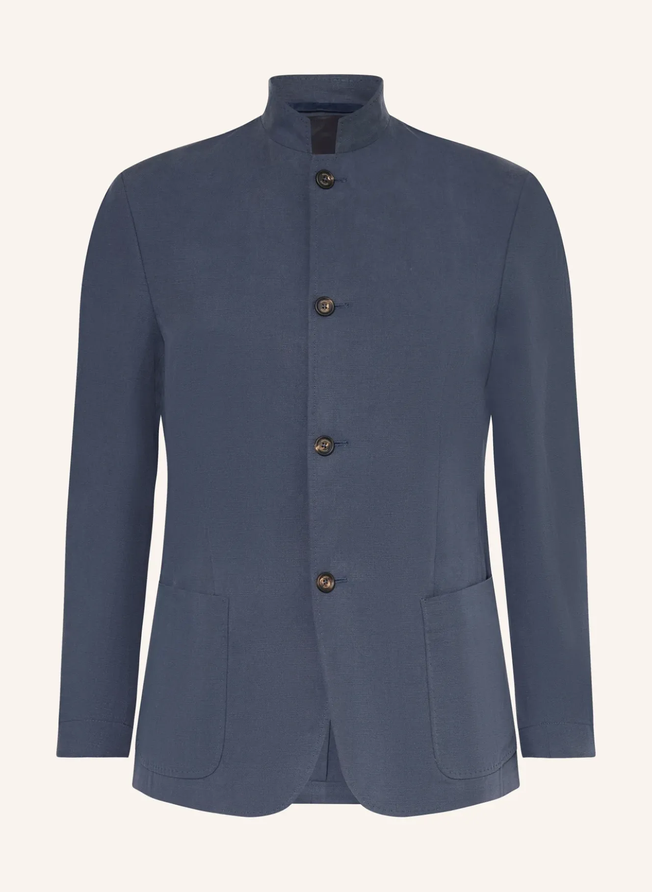 Sakko Slim Fit mit Leinen