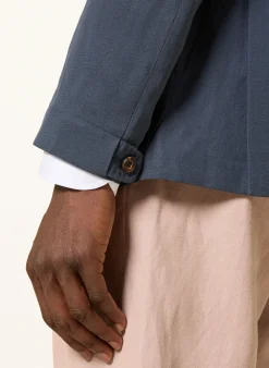 Sakko Slim Fit mit Leinen