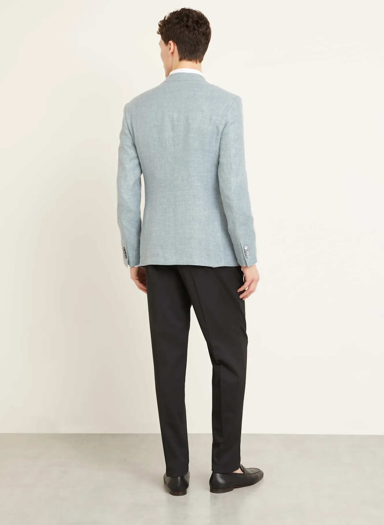 Sakko Slim Fit mit Leinen