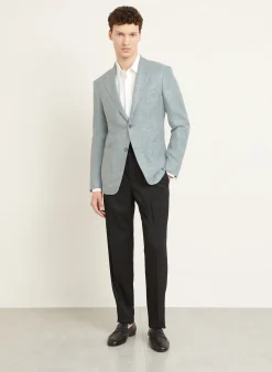 Sakko Slim Fit mit Leinen