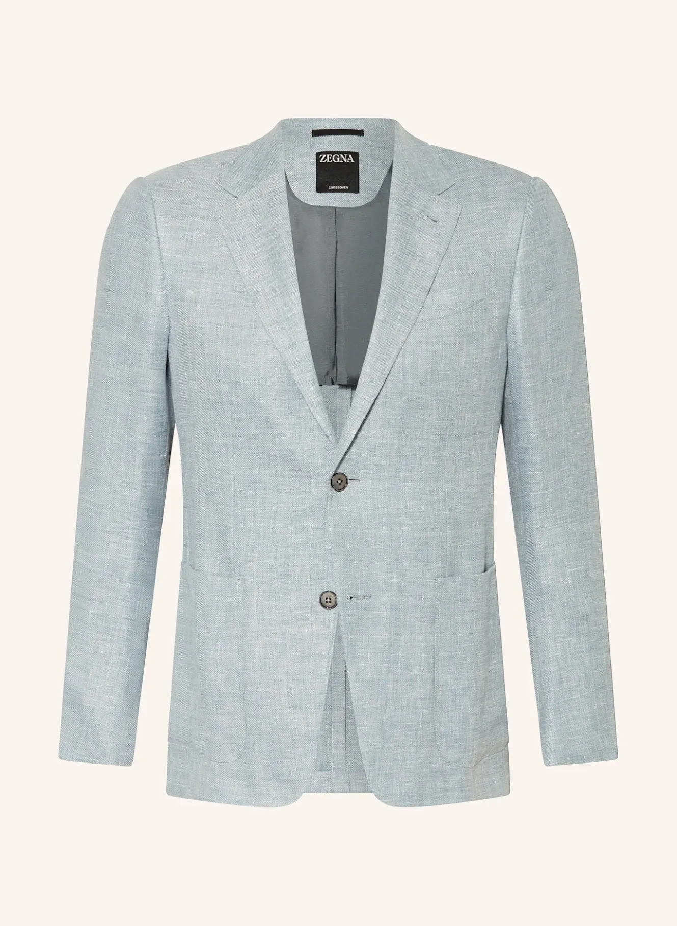 Sakko Slim Fit mit Leinen