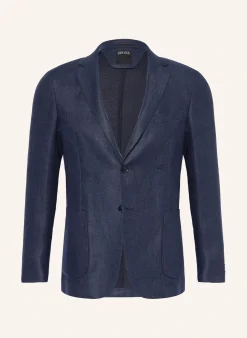 Sakko Slim Fit mit Leinen