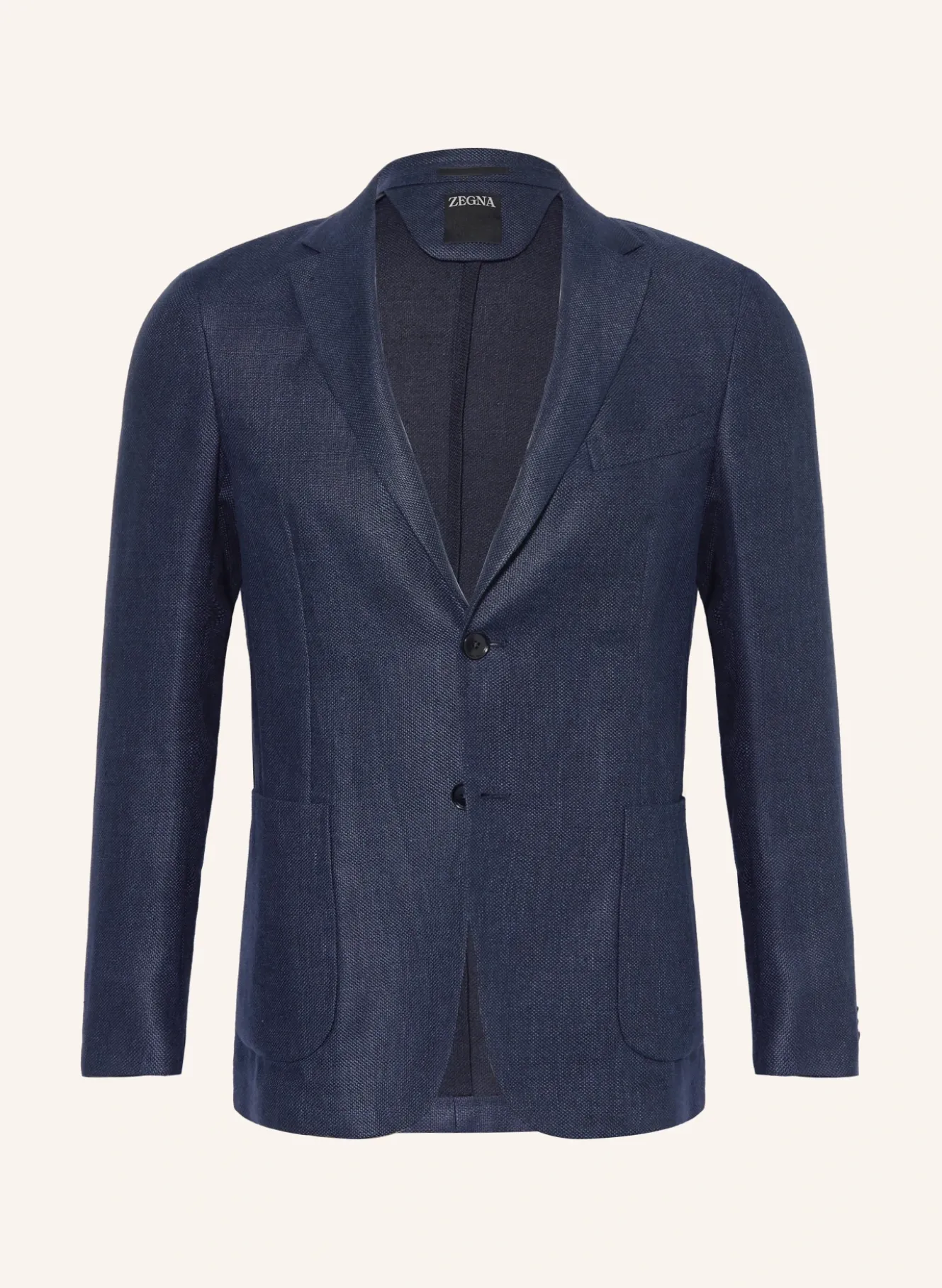 Sakko Slim Fit mit Leinen