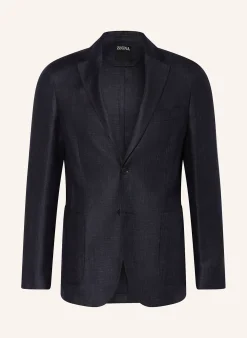 Sakko Slim Fit mit Leinen