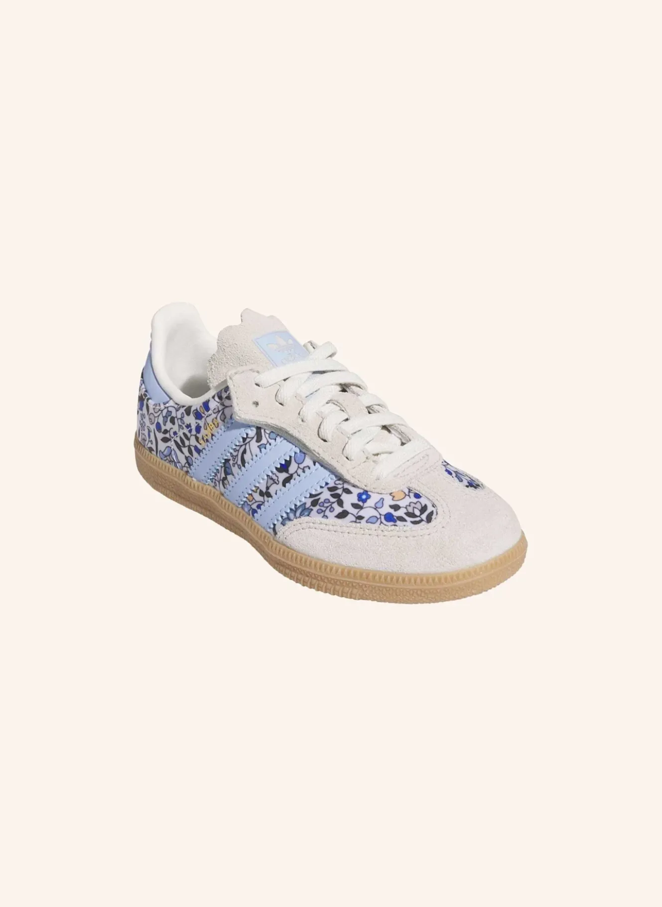 SAMBA OG X LIBERTY LONDON COMFORT CLOSURE ELASTIC LACE KIDS SCHUH