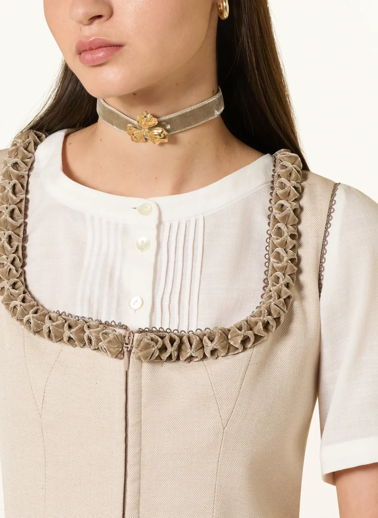 Samt-Choker