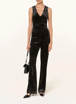 Samt-Jumpsuit