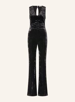 Samt-Jumpsuit
