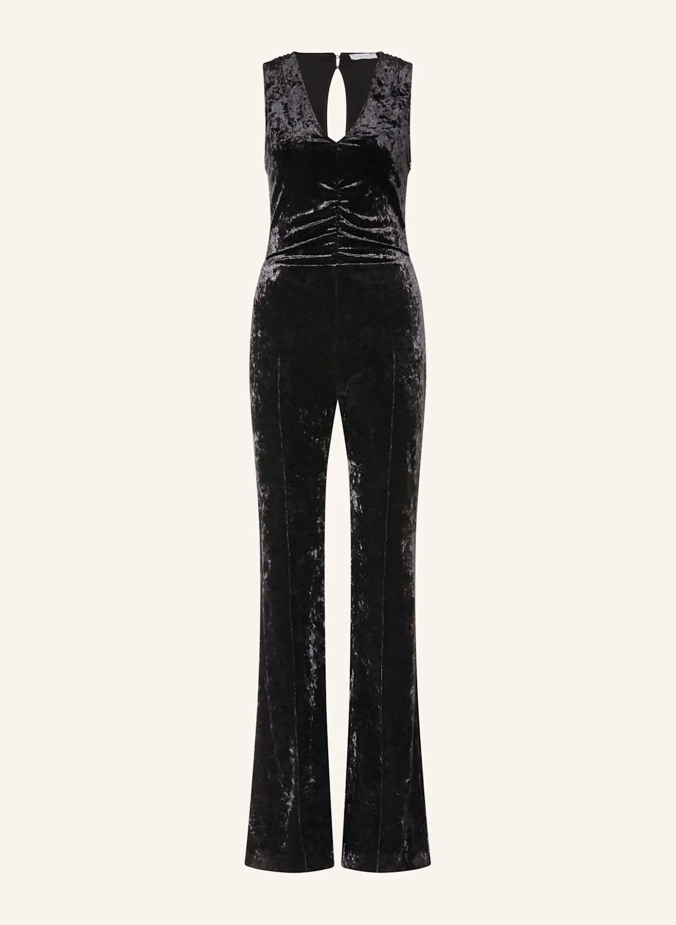 Samt-Jumpsuit