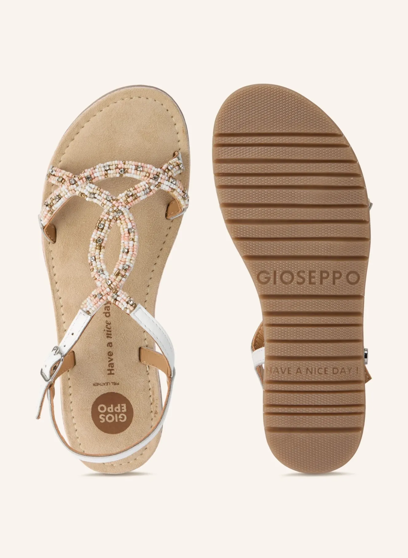 Sandalen BARAGOI mit Schmuckperlen