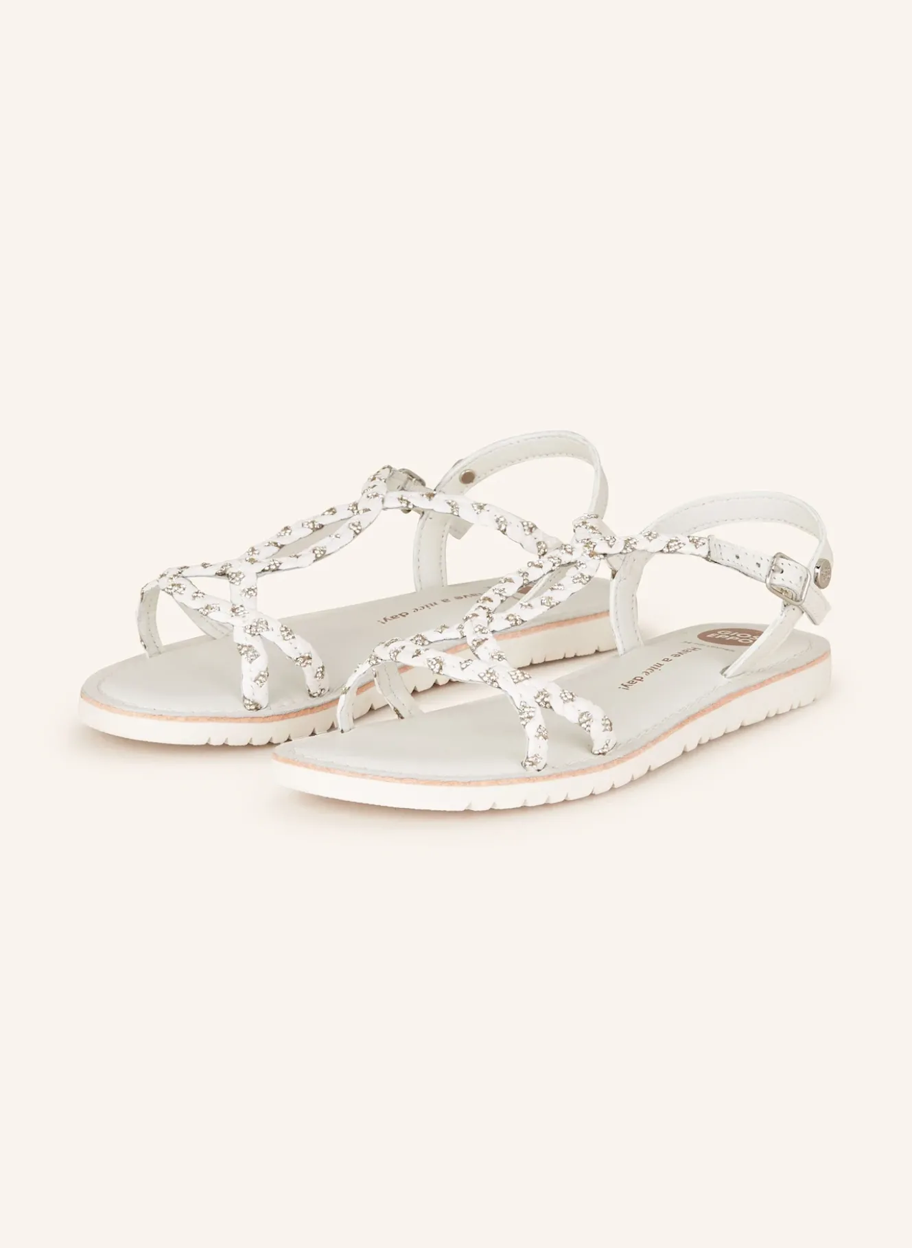 Sandalen WENHAM mit Schmucksteinen