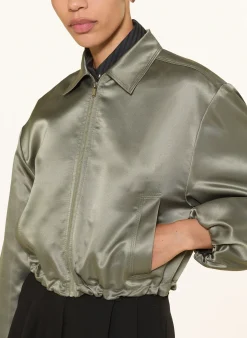 Satinblouson