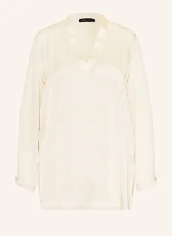 Satinbluse