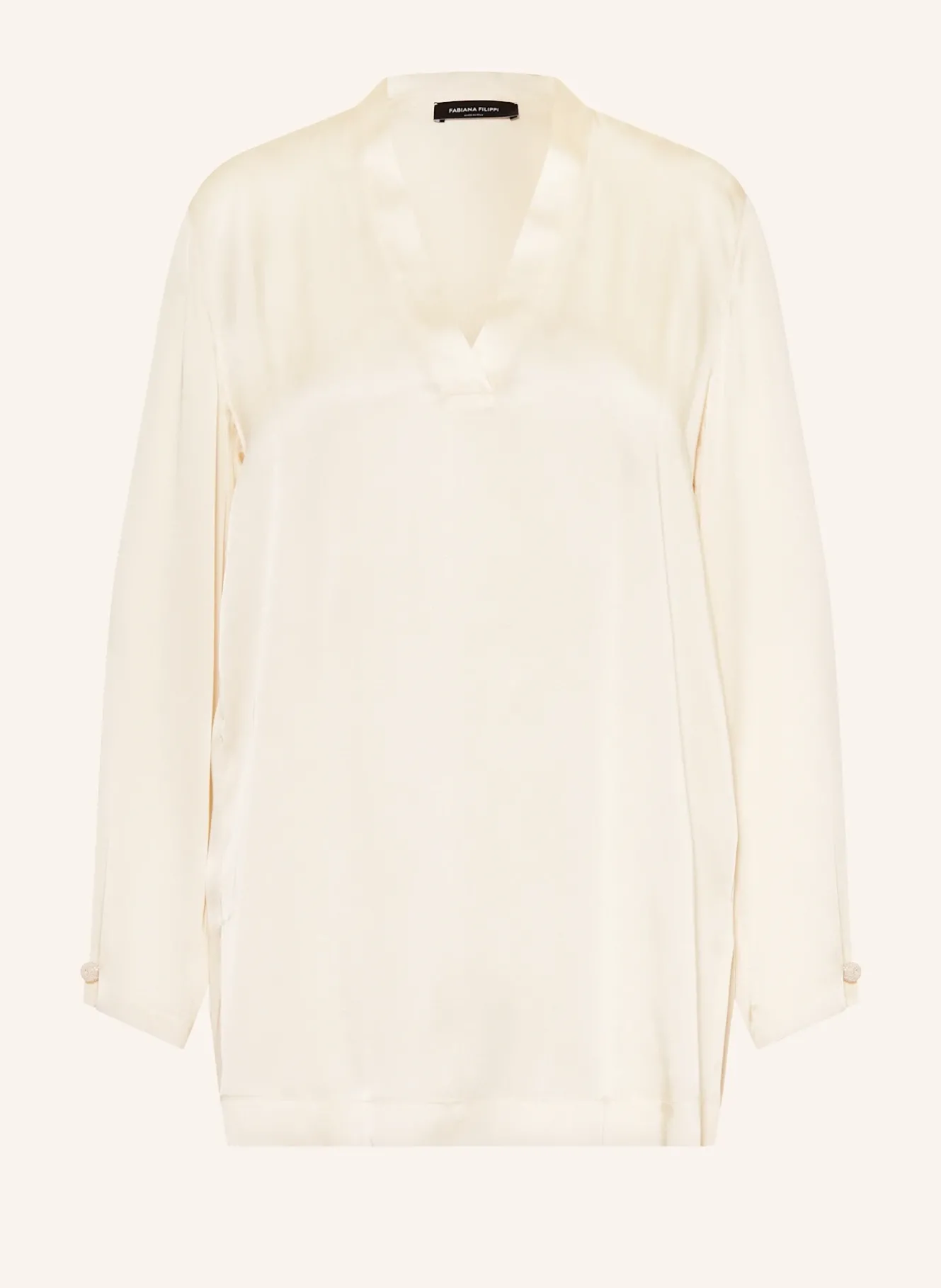 Satinbluse