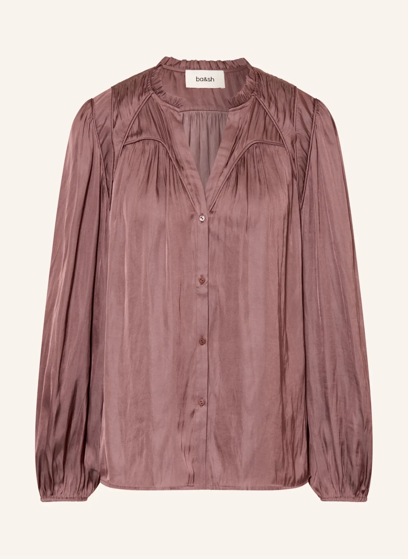 Satinbluse CESIRA