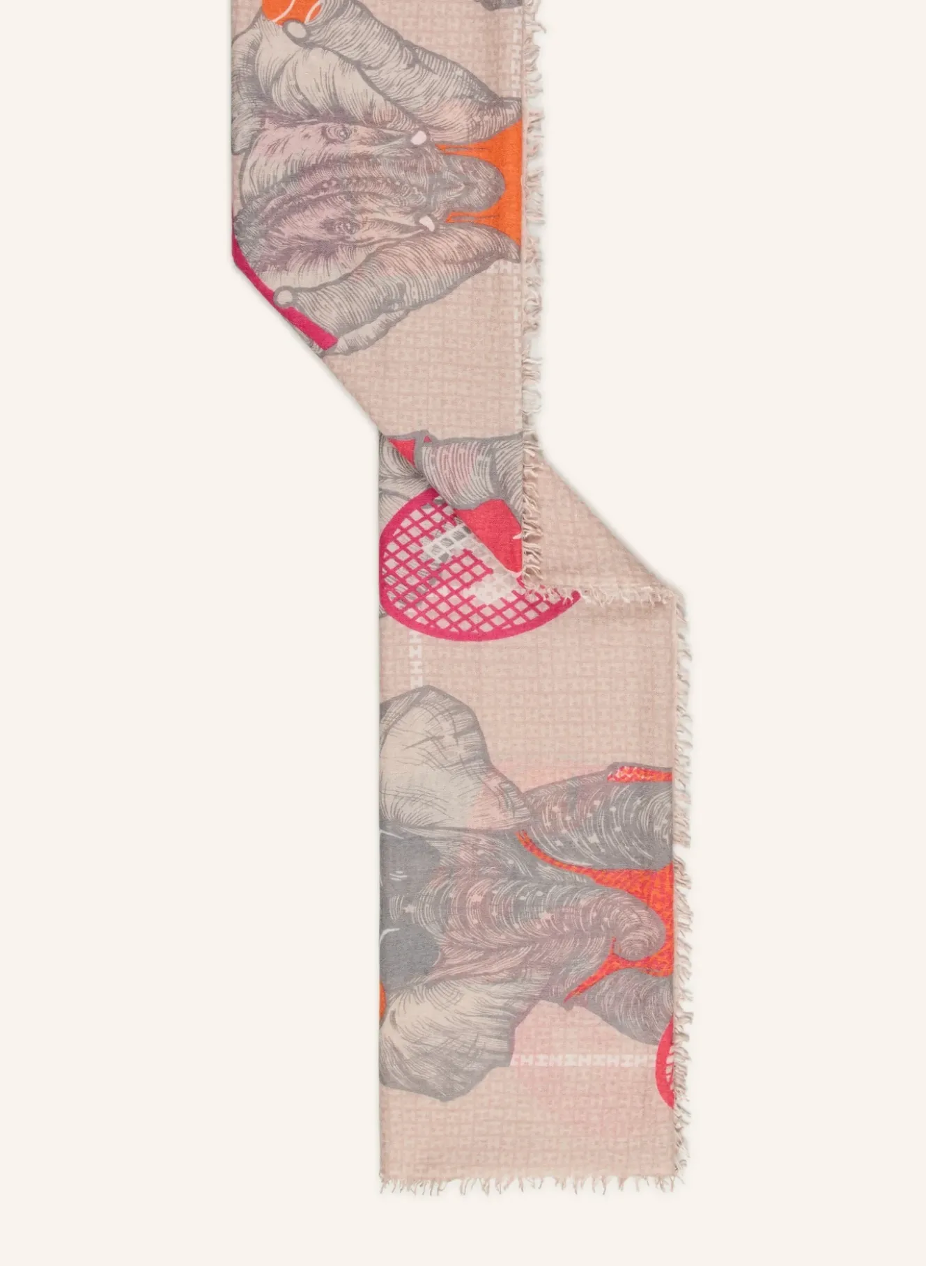 Schal mit Cashmere