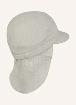 Schirmmütze mit Nackenschutz einfarbig