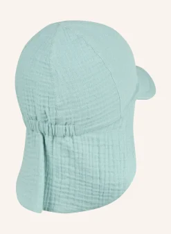 Schirmmütze mit Nackenschutz Musselin