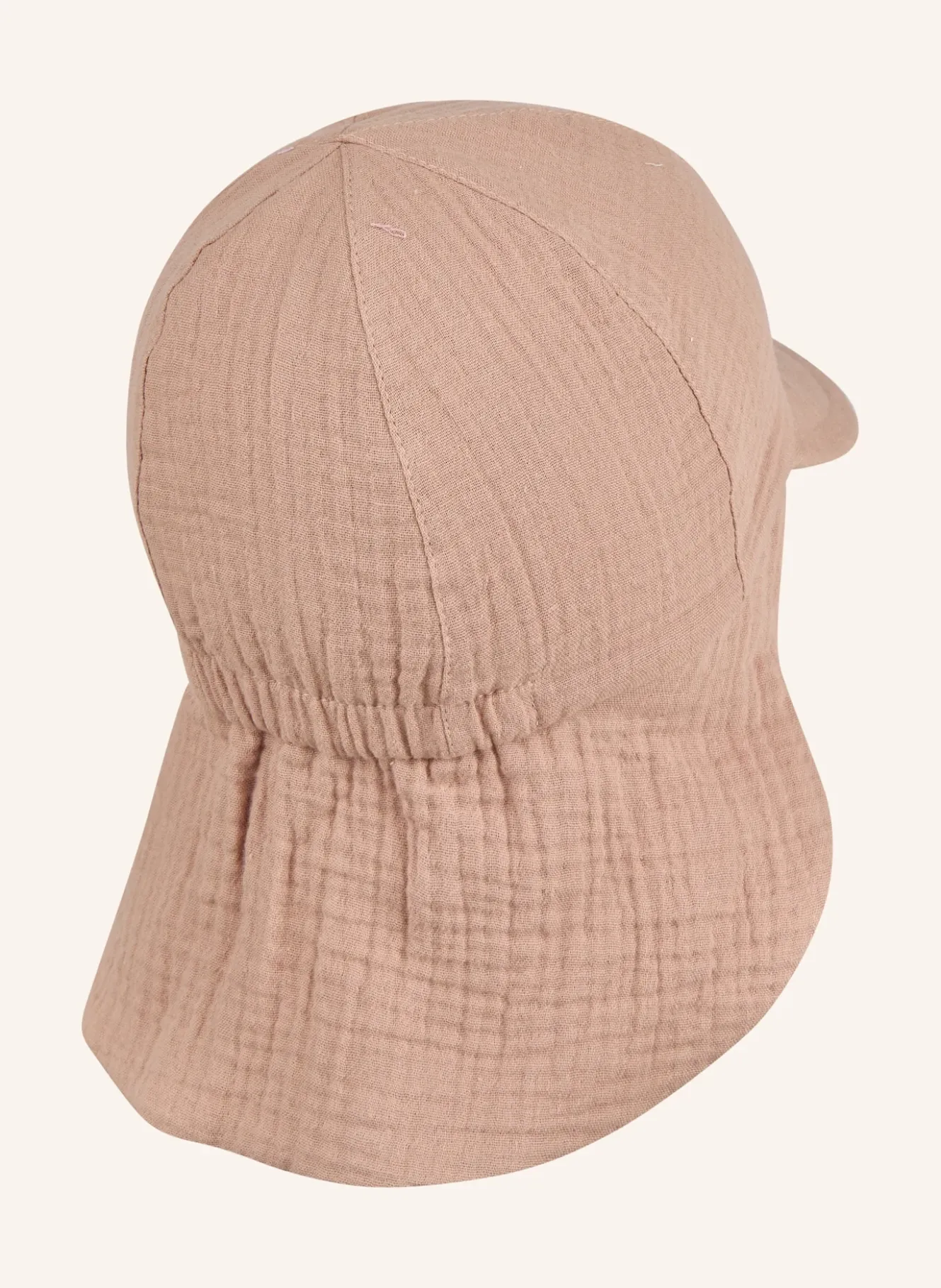Schirmmütze mit Nackenschutz Musselin