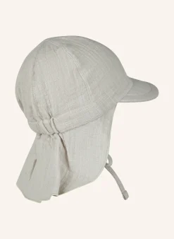 Schirmmütze mit Nackenschutz uni