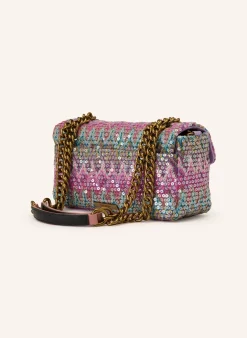 Schultertasche PIMLICO mit Pailletten
