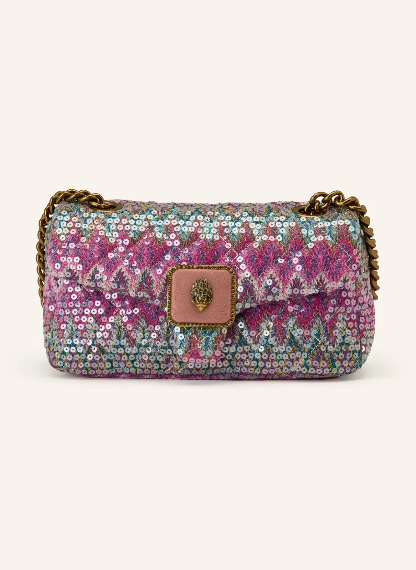 Schultertasche PIMLICO mit Pailletten