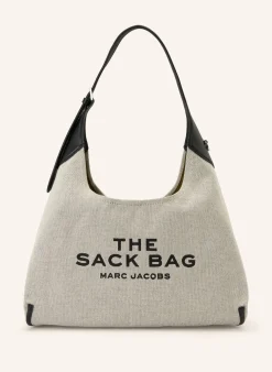 Schultertasche THE LEATHER-TRIM CANVAS BELTED SACK BAG