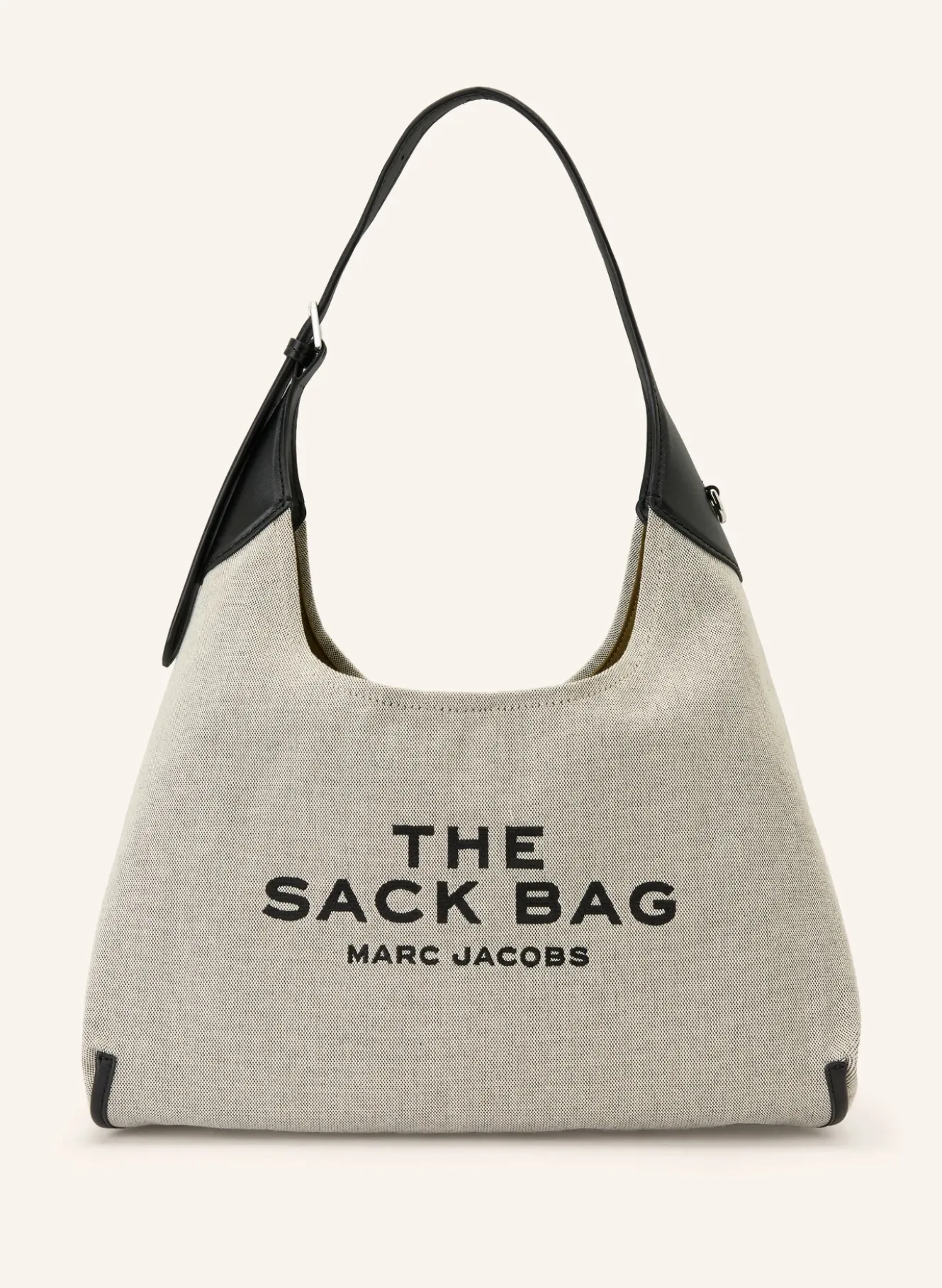 Schultertasche THE LEATHER-TRIM CANVAS BELTED SACK BAG
