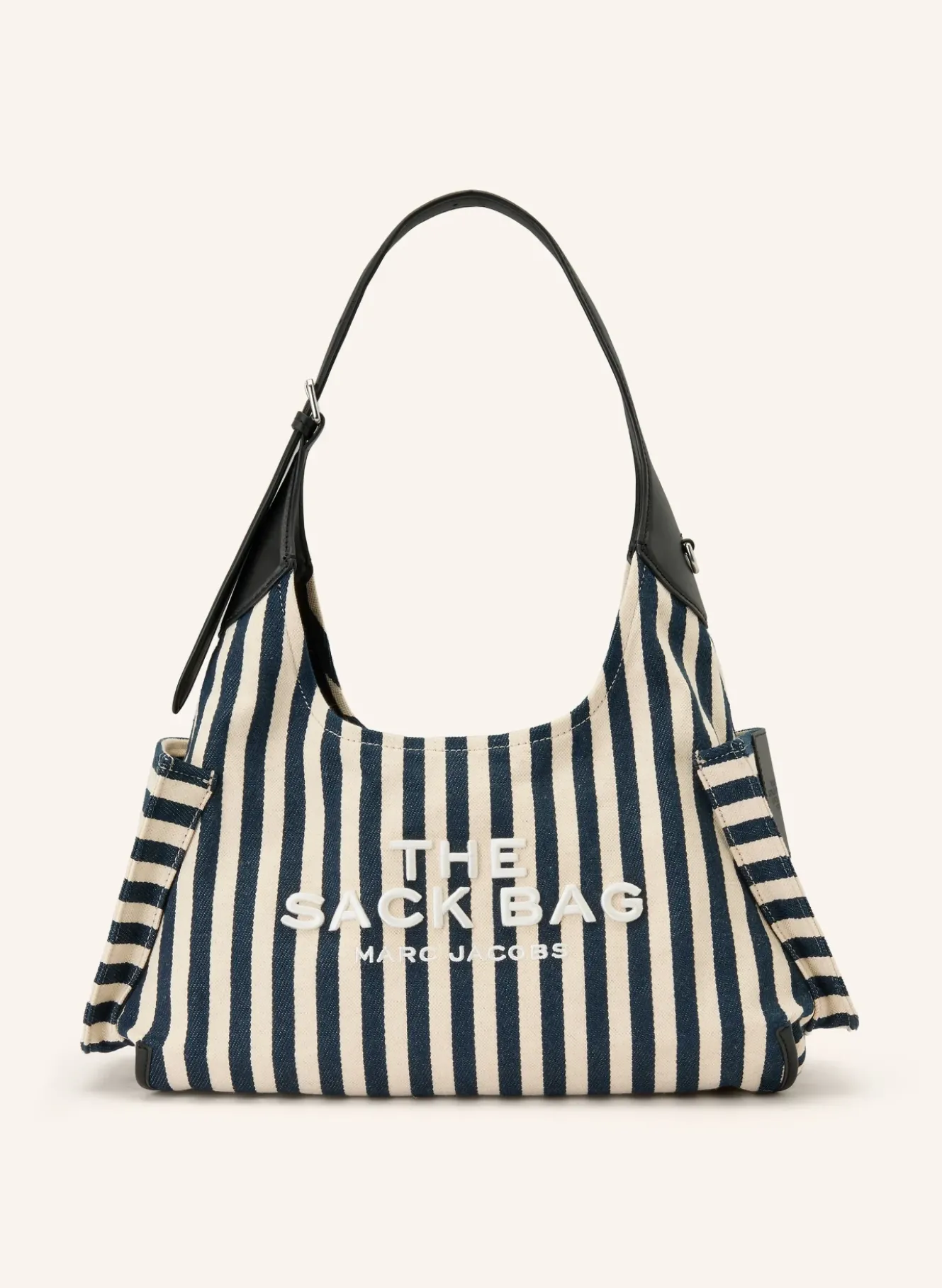 Schultertasche THE STRIPE CANVAS BELTED SACK BAG
