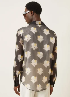 Seidenhemd Comfort Fit