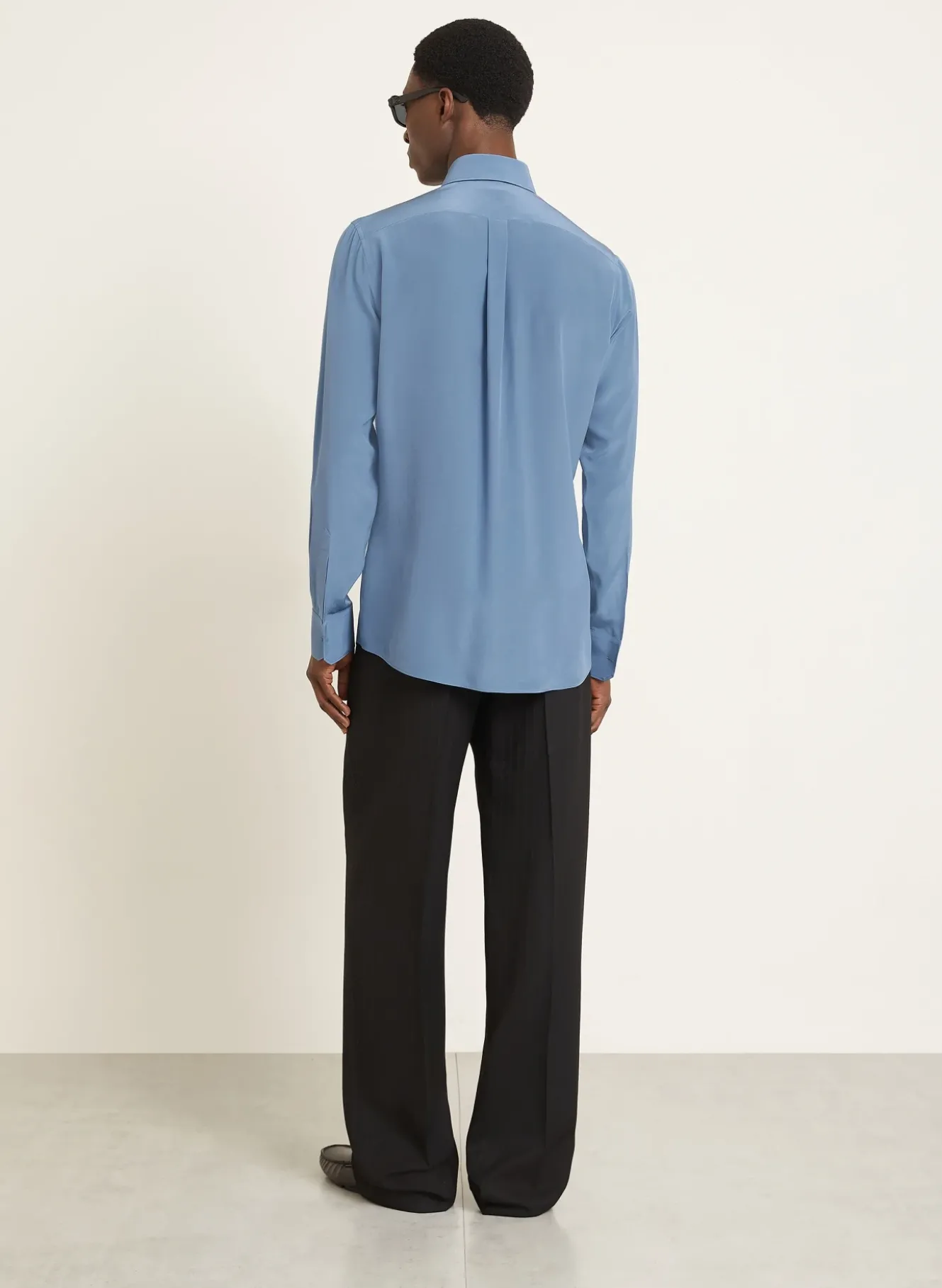 Seidenhemd Slim Fit