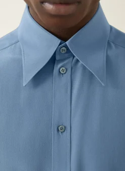 Seidenhemd Slim Fit