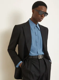 Seidenhemd Slim Fit