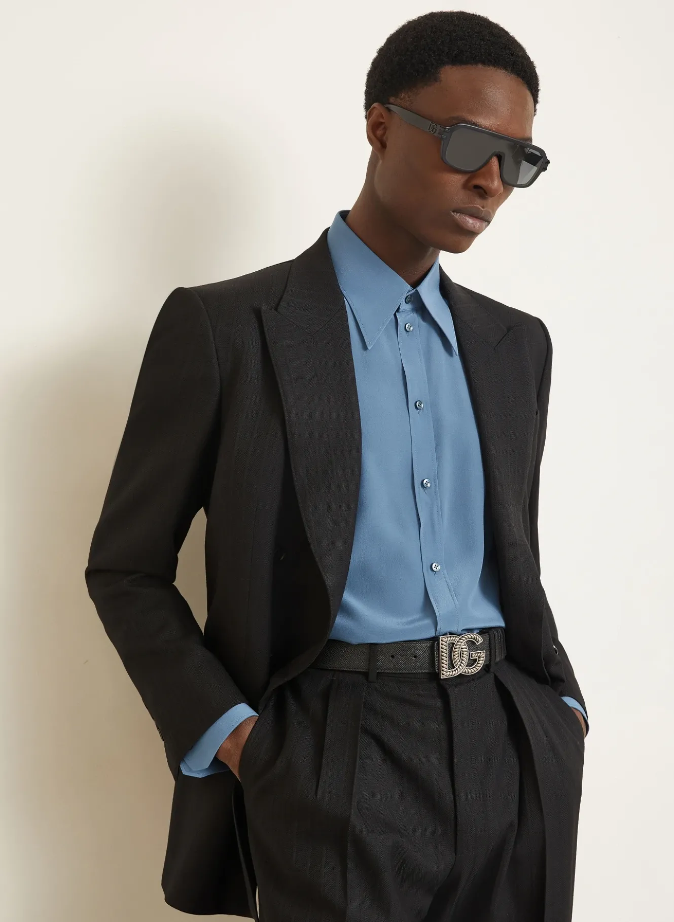 Seidenhemd Slim Fit