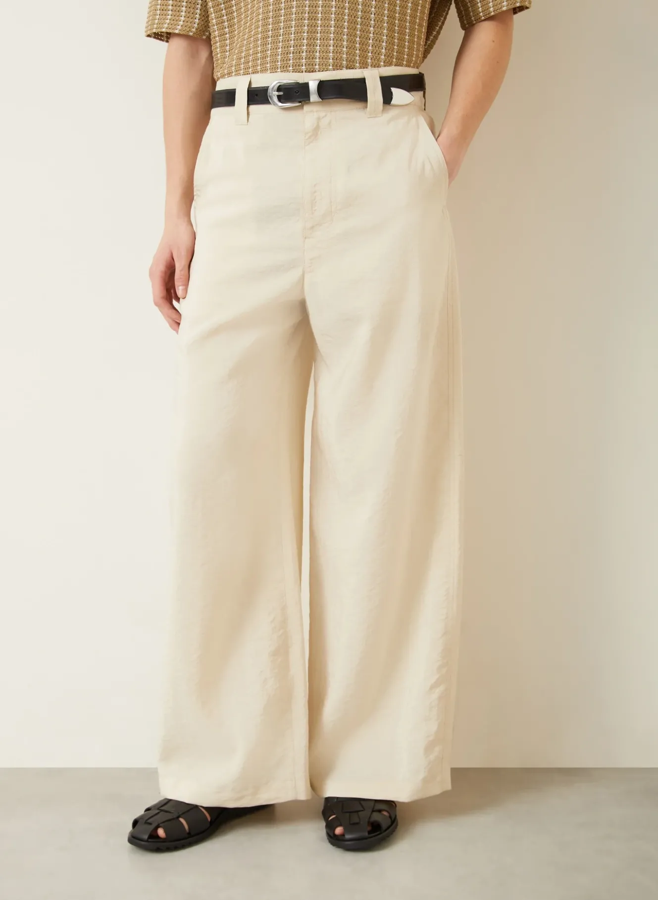 Seidenhose Regular Fit