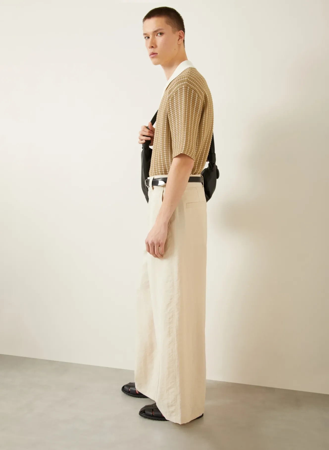 Seidenhose Regular Fit