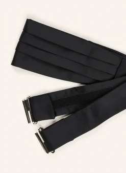 Set: Kummerbund, Einstecktuch und Fliege