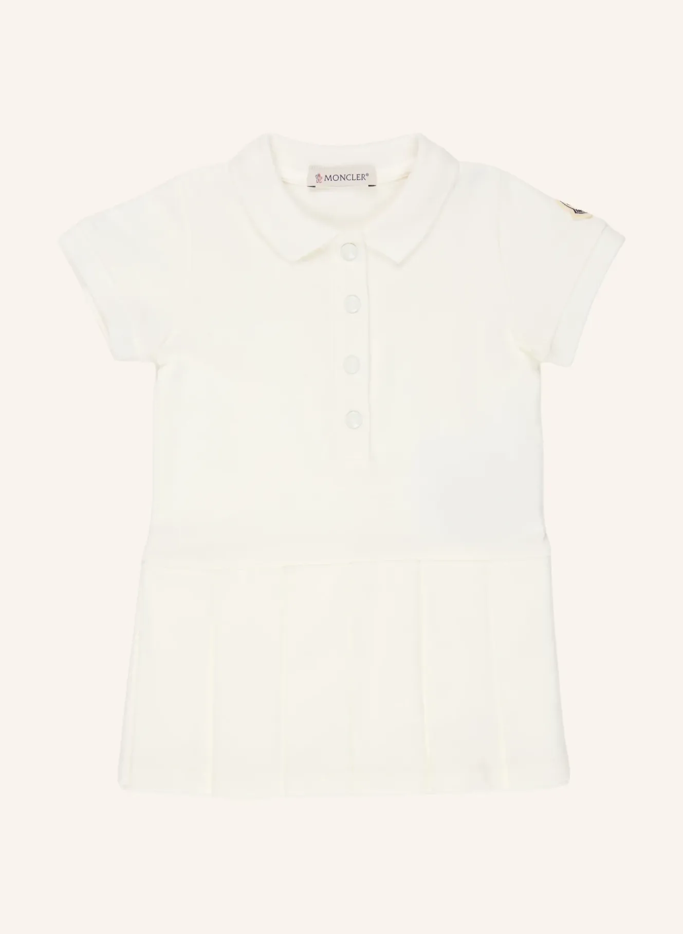Set: Piqué-Polokleid und Shorts