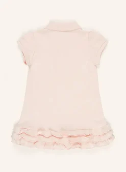 Set: Polokleid mit Rüschen und Hose
